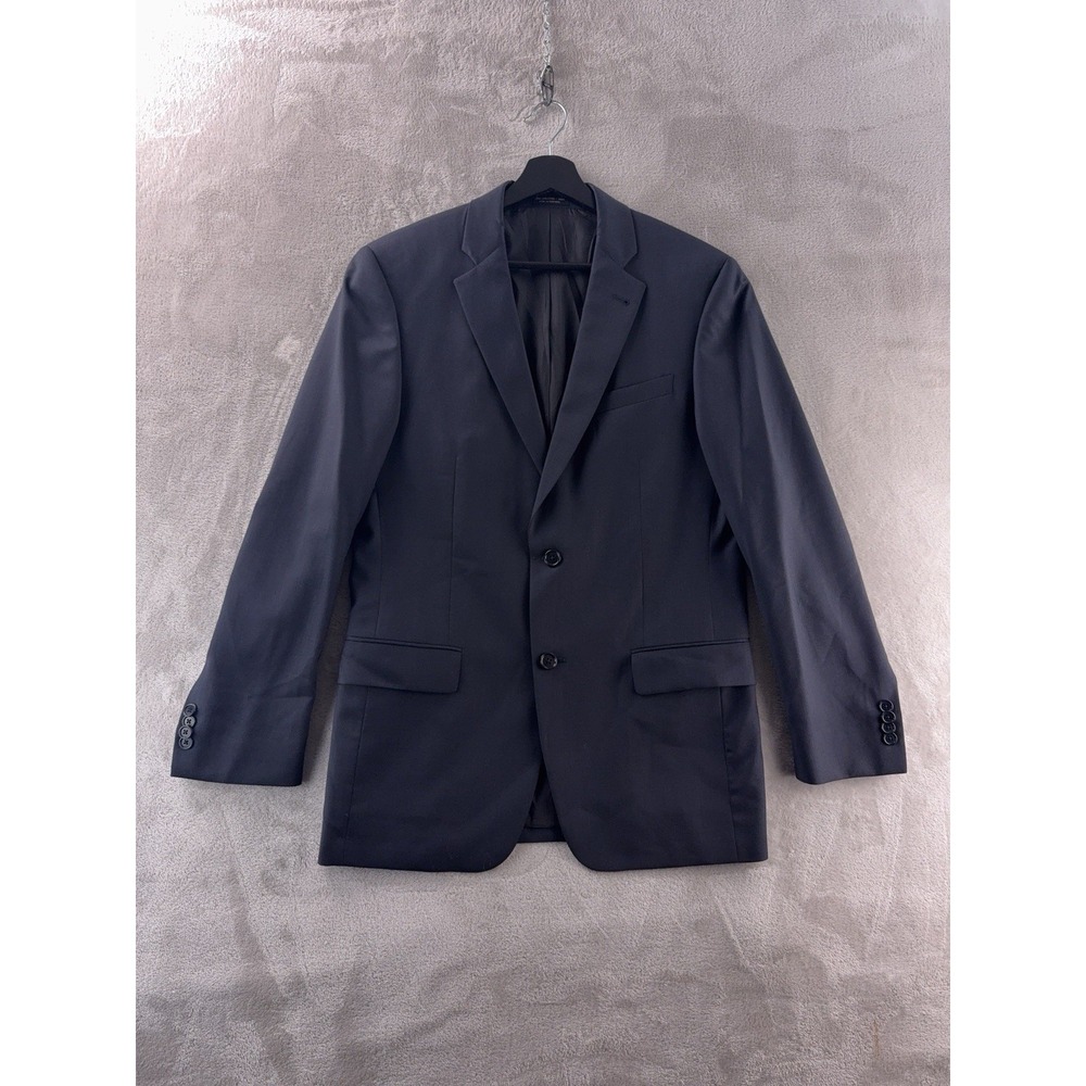 John Varvatos Blazer Mens Size 38R Gray Wool‎ Two Button Sport Coat Tailored